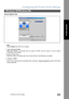 Page 45Configuring the Printer Driver Settings
45
Windows 98/Windows Me
Printer Section
Device Options Tab
1.HDD
Select Installed if the HDD Unit is installed.
2. button
When your machine is connected onto the network (TCP/IP), click this button to set the Options
Configuration automatically.
3. Number of Paper Trays
Select the number of available paper trays if optional Paper Feed Module(s) are installed.
4.  button
Edit the URL address that will be displayed when clicking the   button of the Paper
Tab (see...