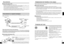 Page 14RQT8948
00
26
00
27
RQT8948
FRANÇAIS
Emplacement de l’émetteur et du casque
  Lecture des signaux DTS    Sélectionnez le signal audio DTS sur l’appareil raccordé. 
  ●  Un lecteur DVD compatible DTS est requis pour faire la lecture des disques DVD enregistrés en DTS. 
(Reportez-vous au manuel d’utilisation du lecteur DVD pour plus d’informations.) 
  ●  Si “OFF” a été sélectionné comme réglage numérique DTS du lecteur DVD, le son risque de ne pas être émis 
même si la sortie DTS est sélectionnée dans le...