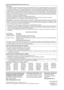 Page 35En
RQT8948-1YM1206TK1017
Cf Sp Pr© 2006 Matsushita Electric Industrial Co., Ltd.
Printed in China/Imprimé en Chine/Impreso en China/Impresso na China
Panasonic Puerto Rico, Inc.
Ave. 65 de Infantería, Km. 9.5
San Gabriel Industrial Park, 
Carolina, Puerto Rico 00985Panasonic Canada Inc.
5770 Ambler  Drive
Mississauga, Ontario 
L4W 2T3
www.panasonic.ca Panasonic Consumer Electronics
Company, Division of Panasonic
Corporation of North America
One Panasonic Way Secaucus,
New Jersey 07094...