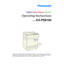 Page 1Please carefully read the Operating Instructions and the Utilities and Drivers Reference Guide before using 
the Digital Color Imaging System. Keep this CD-ROM in the protective case. Do not expose the CD-ROM to 
direct sunlight or extreme heat and do not scratch or smudge the surface of the CD-ROM.
Operating Instructions
Model No. KX-PS8100 