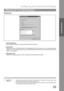 Page 25Configuring the Printer Driver Settings
25
Windows NT 4.0 (Administrator)
Printer Section
Sharing Tab
1.Not Shared/Shared
Select whether to display or use this printer with other computers.
2.Share Name
Specify the name of the shared printer. The displayed name can be used as it is or a new name may be
entered. The name specified at this time will be displayed when other users view information about the
printer on the network.
3.Alternate Drivers
Specify the operating systems of other computers that...