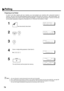 Page 7674
Preparing to be Polled
In order to let other stations poll your machine, you must prepare your machine with a document stored in
memory.  Be sure to set the polling password before storing the document into memory.  After being polled,  the
documents stored in the memory will be erased automatically.  To retain the documents in memory so that they
can be polled repeatedly change Fax Parameter No. 27 (POLLED FILE SAVE) to Valid.
 (see Note 1)
 (see Note 2)
 (see Note 3)
1
 Set document(s) face down.
2...