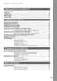 Page 33
Table of Contents
Safety Information .......................................................................................................... 7
Precaution ....................................................................................................................... 9
Function Key...................................................................................................................10
External View...