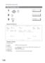 Page 126Journals and Lists
126
Sample FAX Parameter List
Explanation of Contents
FAX Parameter List
1
 
P RI NT  OU T         (1 -7 )
ENTER NO.  OR 
∨ ∧
2
4 :F AX  PA RA M.  LI ST ?
P RE SS  SE T  TO  PR IN T
3
*  P RI NTI NG  *
F AX  P ARA ME TE R L IS T
*************** -FAX PARAMETER LIST- ************** DATE MMM-dd-yyyy ***** TIME 15:00 ********
(1)         (2)                    (3)                                  (4)         (5)
PARAMETER   DESCRIPTION            SELECTION...