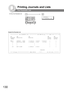 Page 130130
Printing Journals and Lists
Fax Parameter List
Sample Fax Parameter List
To Print a Fax Parameter List:12
* PRINTING *
FAX PARAMETER LIST
*************** -FAX PARAMETER LIST- ************** DATE MMM-dd-yyyy ***** TIME 15:00 ***** P.01
(1)         (2)                    (3)                                  (4)         (5)
PARAMETER   DESCRIPTION            SELECTION                            CURRENT     STANDARD
 NUMBER                                                                 SETTING...