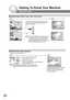 Page 2626
Getting To Know Your Machine
Operation Chart
QAdding Paper (Paper Trays: Tray-1 and Tray-2)
QAdding Paper (Sheet Bypass)
Tray-2 Max. Level Indicator
Tray-1 Max. Level Indicator
Paper Tray
For Tray-1
For Tray-2 (Option)
12
The Paper Level Indicator (Orange) moves down 
as paper level declines, warning you that the 
paper is running out.
NOTE: When ADD PAPER message appears on 
the display, either Tray-1 or Tray-2 has run 
out of paper or is not closed firmly (See 
page 33). Replenish the paper in the...