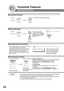 Page 4848
Facsimile Features
Receiving Documents
QAutomatic Reception
QManual Reception
QSubstitute Memory Reception
QPrint Reduction Setting
NOTE1. If the memory overflows, the machine will stop receiving and release the communication line. 
The document(s) stored in the memory up to that moment will be printed out.
2. If you wish to turn off the substitute reception function, change the setting of Fax Parameter 
No. 22 to Invalid.
 (See page 111)
3. The machine cannot print the received documents from the...