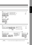 Page 5151
Facsimile Features
NOTE2. If you enter a wrong number, press  then reenter the correct number.
DEFERRED XMT
START TIME     
] : 
Enter the start time from the 
keypad, then press  .(use 
a 4-digit, 24-hour clock)
Ex:  and 
SET
2330SET
4
3
5
(Station name)
5551234
(Station name)
5551234
DEFERRED POLLING
START TIME     
] :  
Enter the start time from the 
keypad.
(Use a 4-digit, 24-hour clock)
Ex:  and 
2330SET
Dial by any combination of the 
following methods:
• One-Touch/ABBR. Dialing
• Quick Name...