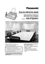 Page 1Guía de referencia rápida
Sistema telefónico inalámbrico
 de 2,4 GHz con fax y copiadora
Modelo n˚ KX-FG2451
Cargue la batería durante 6 horas antes de utilizar 
por primera vez.
L La película de tinta incluida imprimirá 
aproximadamente 30 hojas de tamaño carta. Es 
aconsejable comprar una película de repuesto 
completa del modelo KX-FA91 (2 rollos). Cada 
rollo imprimirá unas 80 hojas.Puede seleccionar “English” (Inglés) (valor 
predeterminado) o “Español” para el idioma.
1. {MENU} i {0}{8}
2. Pulse...