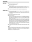 Page 32– 32 –
Jog/shuttle
Jog mode
1Push the search dial to the “in” position.
Be sure that the JOG lamp lights.
2Rotate the search dial.
The dial’s clickstops are cleared, and the tape is played back at the speed (–1× to +1×
normal speed) corresponding to the speed at which the dial is turned. When the dial
rotation is stopped, a still picture appears. The playback picture is noise-free.
3To transfer from the jog mode to another mode, press the appropriate button.
Shuttle mode
1Push the search dial to release...