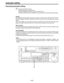 Page 42– 42 –
Automatic editing
Executing automatic editing
1Press the AUTO EDIT button.
Automatic editing is now performed.
•To stop the editing at any time, press the STOP button.
•When the edit OUT point is reached, the unit goes into the stop mode after postrolling.
Postroll
With assemble editing, editing continues for approx. 2 seconds even after the edit OUT point
has been passed, the tape is rewound to the OUT point, and the unit goes into the stop
mode.
With insert editing, the unit goes into the play...