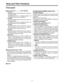 Page 99
Parts and Their Functions
9
Cursor buttons [
#, 
2, 
!, 
1, SET, CANCEL]
[
#] button:
Becomes effective when the 3
mark is shown on
the display panel. 
Forwarding of CLIP, etc., character selection and
separate function menu are displayed. 
[
2] button:
Becomes effective when the 4
mark is shown on
the display panel. 
Forwarding of CLIP, etc, character selection and
separate function menu are displayed. 
[
!] button:
Becomes effective when the 2
mark is shown on
the display panel or the cursor (_) is...