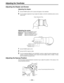 Page 34–34–
-3
-2
-10+1+2+3
Adjusting the Viewfinder
Adjusting the Diopter and Screen
Adjusting the diopter
1Set the POWER switch to ON. A picture will appear in the viewfinder.
2Turn the diopter adjustment ring to adjust the diopter so that the viewfinder picture can be
clearly seen.
Adjusting the screen
Adjust the condition of the viewfinder screen.
Brightness:Adjust the BRIGHT control
Contrast:Adjust the CONTRAST control
Contour:Adjust the PEAKING control
1Set the POWER switch to ON.
2Set the OUTPUT switch...