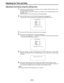 Page 62–62–
Adjusting the Time and Date
Adjustment and setup using the setting menu
1Hold down the SHIFT/ITEM and UP buttons and set the MENU SET/OFF switch to SET.
The unit switches to ENG mode.
The page on which the previous setting menu operations were completed appears on the
viewfinder screen.
(When the menu is used for the first time, the first page appears.)
2Press the PAGE button until the TIME/DATE page shown below appears.
(This operation can also be performed using the PAGEoUP/DOWN function.)
3Press...