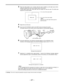 Page 67–67–
3Place the white pattern over a location with the same conditions as the light source illumi-
nating the subject and zoom up to project white on the screen.
A white object (white cloth, white wall) near the subject can also be used. The white area
required is as shown below.
4Adjust the iris of the lens.
5Press the AUTO W/B BAL switch to the WHT side and release the switch.
The switch returns to the center and the white balance is automatically adjusted.
6During the adjustment, the following message...