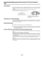 Page 96–96–
Recording Simultaneously with the Internal VTR and an External
VTR
Connections
Mount the AJ-YA900P 26-pin/12-pin output adaptor (option) to the unit, connect the external
VTR with the 26-pin cable, and set the audio input level selector switch of the external VTR to
“p60 dB”.
SW201 on the CAM ENC Printed Circuit Board of the unit must be set to ON side.
(See page 98.)
Checking the Function Settings
Check that the settings of the functions which control the 26-pin interface are set to BOTH or
ON at...