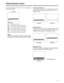 Page 5757
Display position
The position of the characters superimposed on the
display can be changed using setup menus No. 009
(CHARA H-POS) and No. 010 (CHARA V-POS).
Superimpose screen
The control signals, time code, etc. are displayed
using abbreviations.Characters displayed
The background of characters superimposed on the
display can be changed using setup menu No. 011
(CHARA TYPE).
TCR  
22: 
22: 
22: 
22
TV monitorT TC
CR
R 
  
 
2 22
2: : 
 
2 22
2: : 
 
2 22
2: : 
 
2 22
2
TV monitor
TCR  
22: 
22: 
22:...