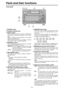 Page 8– 8–
Parts and their functions
Front panel
Digital Video Cassette Recorder AJ-
SUPERONOFFTCGREGENPRESETEXT INTCOUNTER
PF PF1PF2PF3DIAG
MENU
PUSH
SHTL/SLOW
TC 
PRESET
METER
FULL/FINE
MONITOR SEL
RESETREC PB
UNITY
INPUT SELECT
VIDEO AUDIOCH 1 CH 2 CH 3 CH 4HEADPHONES
SEARCHEJECT
POWER
REC INHIBIT CONTROLON ON
OFF OFFLOCALREMOTE
REC PLAY
FF REW STOP
POWER switch
Cassette insertion slot
EJECT button
When this button is pressed, the tape is unloaded and
the cassette is ejected automatically a few seconds...