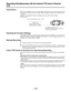 Page 102–102–
Recording Simultaneously with the Internal VTR and an External
VTR
Connections
Mount the AJ-YA900P 26-pin/12-pin output adaptor (option) to the unit, connect the external VTR
with the 26-pin cable, and set the audio input level selector switch of the external VTR to
“60 dB”.
SW201 on the CAM ENC Printed Circuit Board of the unit must be set to ON side.
(See page 104.)
Checking the Function Settings
Check that the function to control the 26-pin interface has been set to “BOTH” or “ON” on the “VTR...