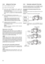 Page 3838
4-5-3 Setting the Time Code
1Position the DISPLAY switch at [TC].
2Position the TCG switch at [SET].
3Set the menu option TC MODE to “DF” or “NDF”. “DF”
steps the time code in drop frame mode, and “NDF” steps it
in non-drop frame mode. 
The menu option TC MODE can be found in the 
screen, which is accessible from the MAIN OPERATION
page. 
4Use the CURSOR buttons to set the time code.
The time code setting range extends from 00:00:00:00 to
23:59:59:29.

 button: Shifts the target (blinking) digit to...