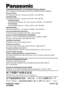 Page 6ji
PANASONIC BROADCAST & TELEVISION SYSTEMS COMPANYUNIT COMPANY OF MATSUSHITA ELECTRIC CORPORATION OF AMERICAExecutive Office:
One Panasonic Way 4E-7, Secaucus, NJ 07094   (201) 348-7000
EASTERN ZONE: 
One Panasonic Way 4E-7, Secaucus, NJ 07094   (201) 348-7621
Southeast Region:
1225 Northbrook Parkway, Ste 1-160, Suwanee, GA 30024   (770) 338-6835
Central Region:
1707 N Randall Road E1-C-1, Elgin, IL 60123   (847) 468-5200
WESTERN ZONE: 
3330 Cahuenga Blvd W., Los Angeles, CA 90068   (323) 436-3500...