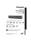 Page 1AG-VP320
DVD/VCR DECK
Operating Instructions
Model No.
Connections and Initial Setup Procedures are on pages 12 to 17.
Please read these instructions carefully before attempting to
connect, operate or adjust this product.
Please save this manual.
LSQT0966 A
MULTI FORMAT PLAYBACK
* Ability to play back may depend on recording conditions.
As an ENERGYSTAR® Partner, Panasonic Corporation of North
America has determined that this product or product model meets the
ENERGYSTAR® guidelines for energy...