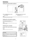 Page 19- 18 -
Switches
SW2
ON OFF8
7
6
5
4
3
2
1
BS DIGITAL board
SW2-1: Y/G, PB/B, PR/R selector switchON: Y, PB, PR output
OFF: G, B, R outputSW2-6: Color bar setting selector switchON: SNG color bar 
OFF: SMPTE/FULL color bar
When selecting the positions of the above switches, make sure that you do not change the positions of the other switches indicated
with the broken lines by touching them by mistake.
The front cover must be removed in order to select the dynamic
microphone or carbon microphone setting....