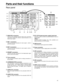 Page 1111
Parts and their functions
EXT  DC IN
GEN–
LOCKENC1
ENC2
ENC3
PIX
Y/G
4:2:2 4:2:2
SDI OUT OUT IN
OP4
OP3
WFM
TALLYFUSE 400V 15A
SIGNAL
GND AC  IN
AUDIO
OUT
CH 1PUSHCH 2PUSHCOMMUNICATION
PB/B
PR/R
WFMRET 1
RET 2
PROMPT
1
2
3
4
5
7 689:
;=
> <
?
@A B
C
D
E
ENC1
ENC2
ENC3
PIX
Y/G
4:2:2 4:2:2
SDI OUT OUT
PB/B
PR/R
WFMOP1
OP2
G F
OP1
OP2
Rear panel
1GENLOCK connectorsThese are the standard external signal input connectors
used when locking the camera’s synchronization to an
external sync signal.
2RET 1...