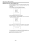 Page 60–60–
Adjusting the Time and Date
Adjustment and setup using the setting menu
1. Hold down the SHIFT/ITEM and UP buttons and set the MENU SET/OFF switch to SET. The
unit switches to ENG mode.
The page on which the previous setting menu operations were completed appears on the
viewfinder screen.
(When the menu is used for the first time, the first page appears.)
2. Press the PAGE button until the TIME/DATE page shown below appears.
(This operation can also be performed using the PAGEoUP/DOWN function.)
3....