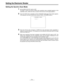 Page 71–71–
Setting the Electronic Shutter
Setting the Synchro Scan Mode
1Set the MENU SET/OFF switch to SET.
The page on which the previous setting menu operations were completed appears on the
viewfinder screen. (When the menu is used for the first time, the first page appears.)
2Press the PAGE button repeatedly until the SYNCHRO SCAN page shown below appears.
(This operation can also be performed using the PAGEoUP/DOWN function.)
3Press the UP (the value increases) or DOWN (the value decreases) button...