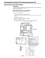 Page 104– 104 –
Recording With an External VTR Instead of the Internal VTR
Using the 26-pin/12-pin Output Adaptor
Connections
The method of connecting the external VTR is the same as that described in “Recording Simulta-
neously with the Internal VTR and an External VTR”.
ÁSee “Connections” on page 101.
Mounting the 26-pin/12-pin output adaptor
ÁConsult your local dealer when mounting the adaptor.
1Set the unit’s internal switches.
1Remove the side panel on the display window side.
2Remove the printed circuit...