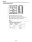 Page 65–65–
WIDE
CH1 CH2
20
0
EMPHASIS
dB
10
30
40
E TAPE F
E BATT F
RFSERVOHUMID SLACK DF
SLAVE TCG HOLD
h min s frm
Displays
Time Code-Related Displays
Relationship between the TCG and DISPLAY switch setting positions and the time counter
display
The item displayed in the time counter display is determined by the TCG switch and DISPLAY
switch settings.
Time code-related switch settings and display items
These lamps light to indicate the time code, CTL and real time displays.
DF:This lamp lights during drop...