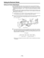 Page 78–78– Setting the Electronic Shutter
Setting the Shutter Mode/Speed
ÁThe shutter speed during shutter mode and standard mode is set by the SHUTTER switch.
ÁDuring SYNCHRO SCAN mode, the shutter speed can be set beforehand at the SYNCHRO
SCAN page of the setting menu. In the SYNCHRO SCAN mode, the shutter speed can easily be
changed using the SYNCHRO (“o” and “p”) buttons. (It can also be set using the UP or DOWN
button.)
ÁThe shutter speed selection range can be limited to the required range and whether...