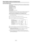 Page 60–60–
INDICATOR{
EXTENDER:
:
:
:
:
:
:
:
:
:ON
ON
ON
ON
ON
ON
ON
ON SHUT T ER
TAPE
BA T T ERY
FILTER
WH I T E
GA I N
LEVEL METER CH1
IRIS S IRIS
CAMERA I DVF¢
|
µ
Status Displays Inside the View finder Screen
Selecting Display Items
The items which are to be displayed on the viewfinder screen can be selected by setting ON or
OFF for each item on the VF INDICATOR page. The items which can be selected are as follows.
ÁExtender display
ÁShutter speed/mode display
ÁRemaining tape length display
ÁRemaining...