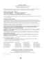 Page 3535
 Panasonic Canada Inc.
5770 Ambler Drive, Mississauga, Ontario L4W 2T3
Certificat de garantie limitée Panasonic
Panasonic Canada Inc. garantit cet appareil contre tout vice de fabrication et accepte, le cas échéant, de remédier à toute 
défectuosité pendant la période indiquée ci-dessous et commençant à partir de la date d’achat original.
Climatiseur de fenêtre - Service à domicile
• Unité scellée de réfrigération:  Cinq (5) ans, pièces et main-d’oeuvre
• Tous les autres composants:  Un (1) an, pièces...