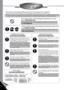 Page 32
•Please observe the following safety precautions when using your air conditioner.
If you fail to observe the precautions, it could cause fire, electrical shock or personal injury.
•Por favor observe las siguientes precauciones de seguridad cuando use su acondicionador de aire.
Si usted no observa las precauciones, puede resultar en incendio, choque eléctrico o heridas personales.
This symbol (with a white background) denotes an action
that is PROHIBITED.
Este símbolo (con un fondo blanco) denota una...