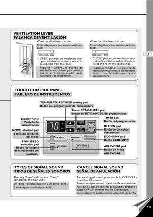 Page 1513
VENTILATION LEVER
PALANCA DE VENTILACIÓN
When the slide lever is in the :
Cuando la palanca se encuentra deslizada
en la:
– “OPEN” position, the ventilation door
opens to allow air, smoke or odors to
be expelled from the room.
– Posición “OPEN”, la puerta de
ventilación está abierta para permitir
que el aire, humo u olor sean
expulsados de la habitación.When the slide lever is in the :
Cuando la palanca se encuentra deslizada
en la:
– “CLOSE” position, the ventilation door
is closed and the air will...