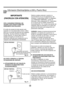 Page 4747
Características e Instalacion
MÉTODO PREFERIDO
ASEGÚRESE QUE EXISTE
DEBIDA NEUTRALIZACIÓN ANTES
DE UTILIZAR EL APARATO.
MÉTODO TEMPORAL
Adaptador
Cubierta del interruptorTornillo de metal
Informacion Electrica(Aplica a USA y Puerto Rico)
IMPORTANTE
(FAVORLEA CON ATENCIÓN)
POR LA SEGURIDAD PERSONAL DEL
USUARIO, ESTE APARATO DEBE SER
DEBÍDAMENTE NEUTRALIZADO.
El cordón de energía de éste aparato esta
equipado con tres patas(cable a tierra). Utilice
éste con un enchufe de pared de tres salidas(a...