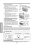 Page 1212
Features and Installation
Do not under any 
circumstances cut 
or remove the 
grounding prong 
from the plug.
Line Cord Plug Use Wall Receptacle Power Supply
Power supply cord with
3-prong grounding plugStandard 125V, 3-wire grounding
receptacle rated 15A, 125V ACUse 15 AMP, time
delay fuse or circuit 
breaker.
TYPE B
SASH SEAL
(TYPE E)
L BRACKET
TYPE A
DRAIN PIPE
DRAIN CAP
TYPE B
Support Bracket (TYPE G)
Fig. 12
Fig. 13
Fig. 14 4. SECURE THE GUIDE PANELS
Extend the guide panels (TYPE F) to fill the...