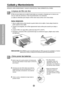 Page 24Instrucciones de Funcionamiento
Limpieza de filtro de Aire
El filtro de aire detrás de la rejilla frontal debe ser revisado y limpiado por lo menos una
vez por cada dos semanas o más frecuentemente si es necesario.
La rejilla es diseñado para limpiar el filtro tanto hacia arriba como hacia abajo.
PARA REMOVER:
1. Abra la rejilla hacia arriba tirando la parte inferior de la rejilla o hacia abajo tirando la
parte superior de la rejilla.
2. Usando una lengüeta, tire el filtro ligeramente hacia arriba para...