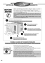 Page 2222
BEFORE CALLING FOR SERVICE
ANTES DE LLAMAR PARA MANTENIMIENTOBEFORE CALLING FOR SERVICE
ANTES DE LLAMAR PARA MANTENIMIENTO
OFF/ONOPERATIONT
E
M
P
/T
IM
E
RCOOL
FAN
HIGH
MED
LOWMODE
FAN SPEEDS
E
TT
I
M
E
RSET/
CANCELh
r °
FECONOMYW
i
r
e
l
e
s
sR
e
m
o
t
e
 
C
o
n
t
r
o
l
Check the following points before calling for repairs or service.
If the malfunction persists, please contact your nearest servicenter.
For assistance, please call: 1-800-211-PANA (7262) or send e-mail to:...