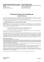 Page 24F563370
Printed in Malaysia
F0112-2
Panasonic Consumer Electronics Company,
Division of Matsushita Electric Corporation of
America
One Panasonic Way
Secaucus, New Jersey 07094
Panasonic Room Air Conditioner
Limited Warranty
Panasonic Consumer Electronics Company or Panasonic Sales Company (collectively referred to as “the Warrantor”) will repair
this product with new or refurbished parts in case of defects in material or workmanship, free of charge, in the USA or Puerto Rico
in accordance to the...