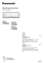 Page 1QUICK GUIDEQUICK GUIDEGUIDE SOMMAIREGUIDE SOMMAIRE
Operating Instructions
Air Conditioner
F569580
ENGLISH 2-10
Operating Instructions
Air Conditioner
Thank you for purchasing Panasonic Air Conditioner.
Installation instructions attached.
Before operating the unit, read these operating 
instructions thoroughly and keep them for future 
reference. 
FRANÇAIS 11-20
Instructions d’utilisation
Climatiseur
Merci d’avoir acheté un climatiseur Panasonic.
Instructions d’installation en annexe.
Avant d’utiliser le...