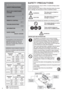 Page 22
TABLE OF CONTENTSTABLE OF CONTENTS
SAFETY PRECAUTIONS
2~3
MULTI AIR CONDITIONER 
SYSTEM
4
INDOOR UNIT
5
REMOTE CONTROL
6~7
TROUBLESHOOTING
8~9
INFORMATION
10
QUICK GUIDE
BACK COVER
NOTENOTE
The illustrations in this manual are for 
explanation purposes only and may 
differ from the actual unit. They are 
subjected to change without notice for 
future improvement.
SAFETY PRECAUTIONS
To prevent personal injury, injury to others, or property damage, please 
comply with the following.
Incorrect operation...