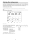 Page 3131
Effect-by-effect setting screens
Pos. X 128 Y 128
Z 196
Event ME Time Pattern INT
00E10:00F0013 Wht
Transition
Modify
Pattern
Edge HardWidth
32Color
White
Effects
Off Off
The settings for the transition and key patterns are performed on these screens.  The items that can be set differ from one
pattern to another.  The LCD display changes as soon as one of the patterns is selected.  The key slice, slope, key level,
crop, edge, effects and DVEPlus settings are stored in the memory for each effect group....