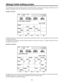 Page 5353
[Setup] initial setting screen
The LCD display now shows the setting screens for each effect pattern.  Proceed to set the edges and effects, and if the
settings are acceptable, enter them using [Enter], and return to the direct pattern settings.
Example of transition
Pos. X 128 Y 128
Z 196
Event ME Time Pattern INT
00E10:00F2001 Wht
Direct Pattern Transition
Enter to EXIT
Modify
Effects
Off Comp Off
Pattern
Edge HardWidth
0Color
White
If the setting operation is exited part of the way through (by...