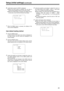 Page 2929
Setup (initial settings) (continued)
6Confirmation screen for SAVE is displayed.
zWhen the PLAY button is pressed, the set value is
stored and the display returns to the menu screen.
zWhen the STOP button is pressed, the display returns
to the menu screen without storing the set value.
7When the MENU button is pressed, the display of the
menu screen disappears.
User default loading method 
1Press the MENU button.
A select screen for the major menu items is displayed on
the video monitor, and the names...