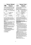 Page 1816
Sensor Reheat   FeatureSensor Cook    Feature
NOTE:
Casseroles - Add 3 to 4 tablespoons of liquid,
cover with lid or vented plastic wrap. Stir when
time appears in the display window.
Canned foods - Empty contents into casse-
role dish or serving bowl, cover dish with lid or
vented plastic wrap. After reheating, let stand
for a few minutes.
Plate of food - Arrange food on plate; top with
butter, gravy, etc. Cover with lid or vented
plastic wrap. After reheating, let stand for a
few minutes.
DO NOT USE...