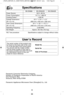 Page 3028
u ser’s  r eco rd
T he s e ria l  n um ber o f  th is  p ro duct  m ay
be fo und o n th e b ack s id e o f  th e o ve n
or o n th e le ft  s id e o f  th e c o ntr o l  p anel.
Y ou s h ould  n ote  th e m odel  n um ber
and th e s e ria l  n um ber o f  th is  o ve n in
t h e s p ace  p ro vid ed a nd r e ta in  th is  b ook
as a  p erm anent  r e co rd  o f  y o ur p ur-
c h ase  fo r fu tu re  r e fe re nce .M odel  n o.__________________
s eria l  n o. __________________
d ate  o f P urc h ase...