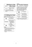 Page 1210
Setting the Clock
Example: To set 11:25 a.m. or p.m.  
1.• Press Clockonce.
➤Colon flashes.
2.• Enter time of day using
the number pads.
➤Time appears in 
the display window;
colon continues 
flashing.
3.• Press Clock.
➤Colon stops flash-
ing; time of day is 
entered. 
NOTES:
1. To reset the clock, repeat step 1-3.
2. The clock will retain the time of day as
long as the oven is plugged in and
electricity is supplied.
3. Clock is a 12 hour display.
4. Oven will not operate while colon is
flashing.
This...